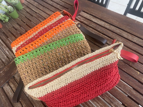 Carteras de hilo sale