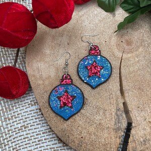 Ornament Sparkle Drop Earrings
