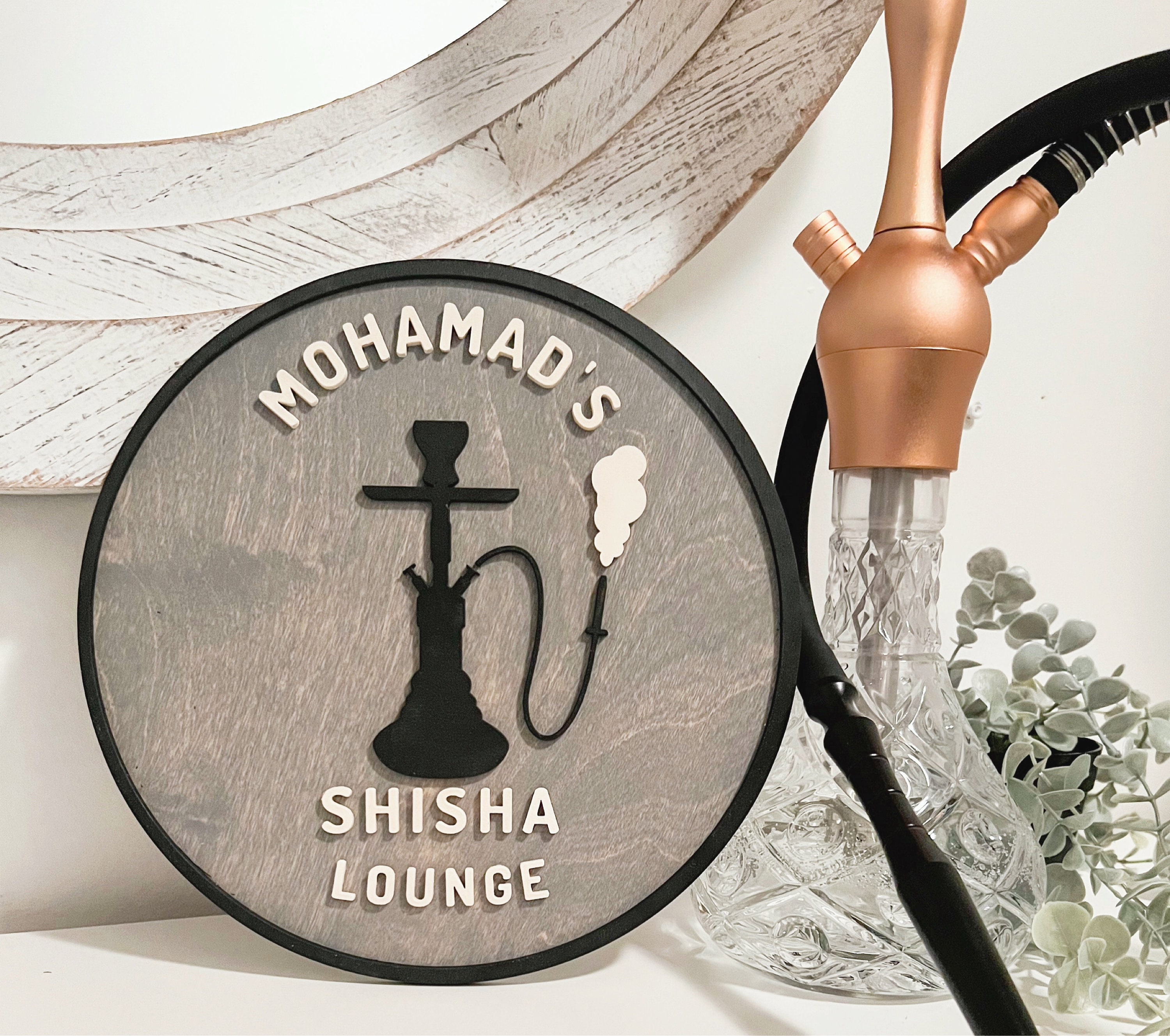 Bahar Syrian artisans shisha base grande espejada