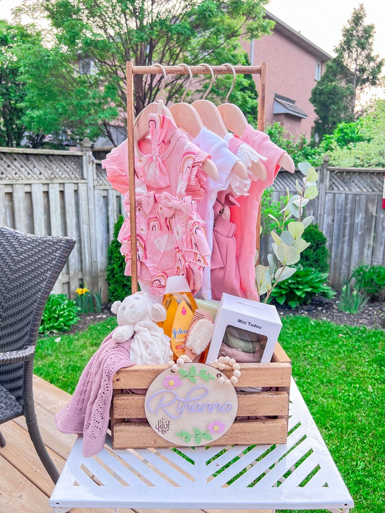 Fully Assembled Baby Wood Closet Crate Baby Shower Gift Etsy