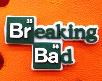 Breaking Bad PVC Shoe Decorations Heisenberg Shoe Accessories