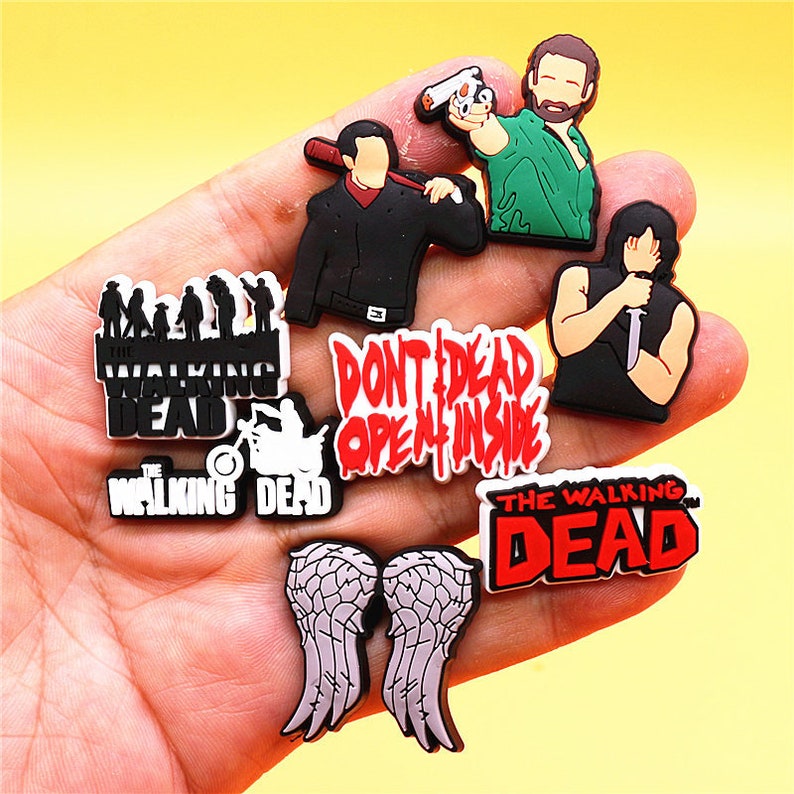 Horror Jibbitz SPOOKY CROC CHARMS Walking Dead Scary Etsy Australia