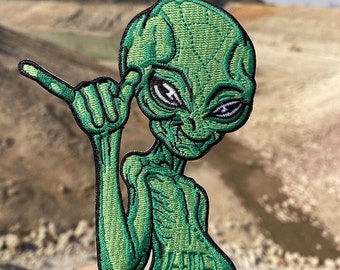 Alien UFO Patches for Clothes