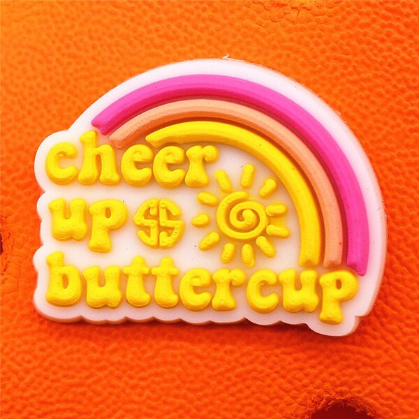 Bee Sunflower Cheer Up Buttercup Buckles For Shoes