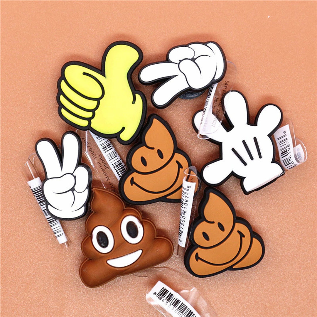 Emoji Buckle Shoe Clip for Kids Etsy