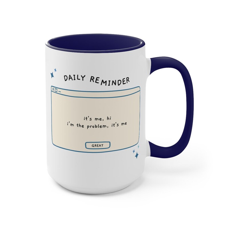 Taylor Swift Midnights Anti-Hero Mug I'm the problem it's me image 4