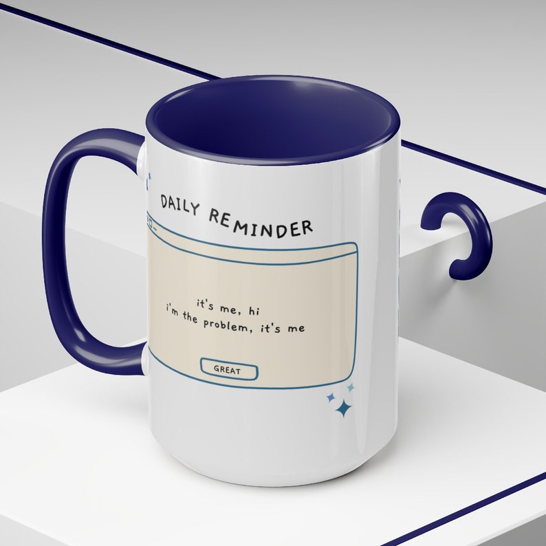 Taylor Swift Midnights Anti-Hero Mug I'm the problem it's me image 5