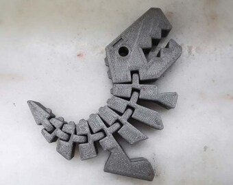 ARTICULATED FLEXIBLE t-Rex DINOSAUR  Fidget Toy Gift for Dino Enthusiasts, Elegant Plastic Desk Decor Toy