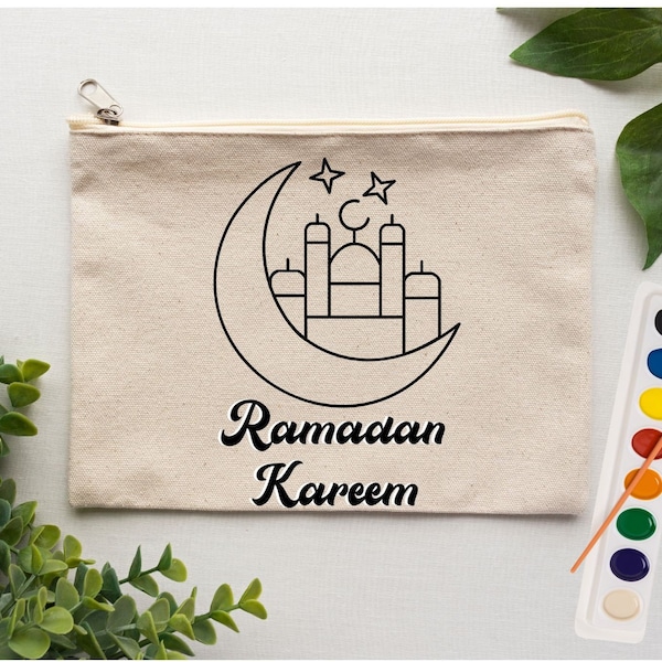 Ramadan DIY Gifts - Kids Ramadan Kit - Ramadan Gift Ideas - Kids Coloring Case - Ramadan Kids Activity - Ramadan Coloring - DIY Case