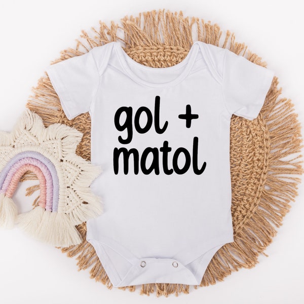 Gol Matol Baby Bodysuit - Gol Matol Baby - Desi Baby Bodysuit - Pakistani Baby Bodysuit - Indian Baby Bodysuit - Punjabi Baby Bodysuit