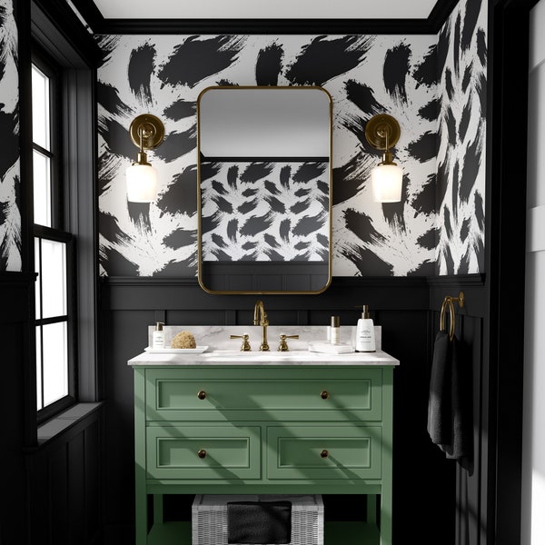 Accent Wallpaper Etsy