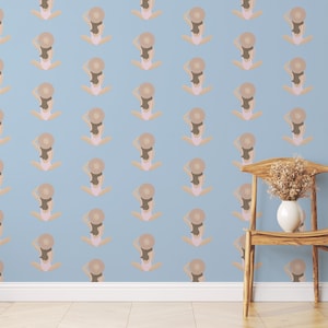 Blue Beachy Peel and Stick Wallpaper: Coastal Removable Wallpaper