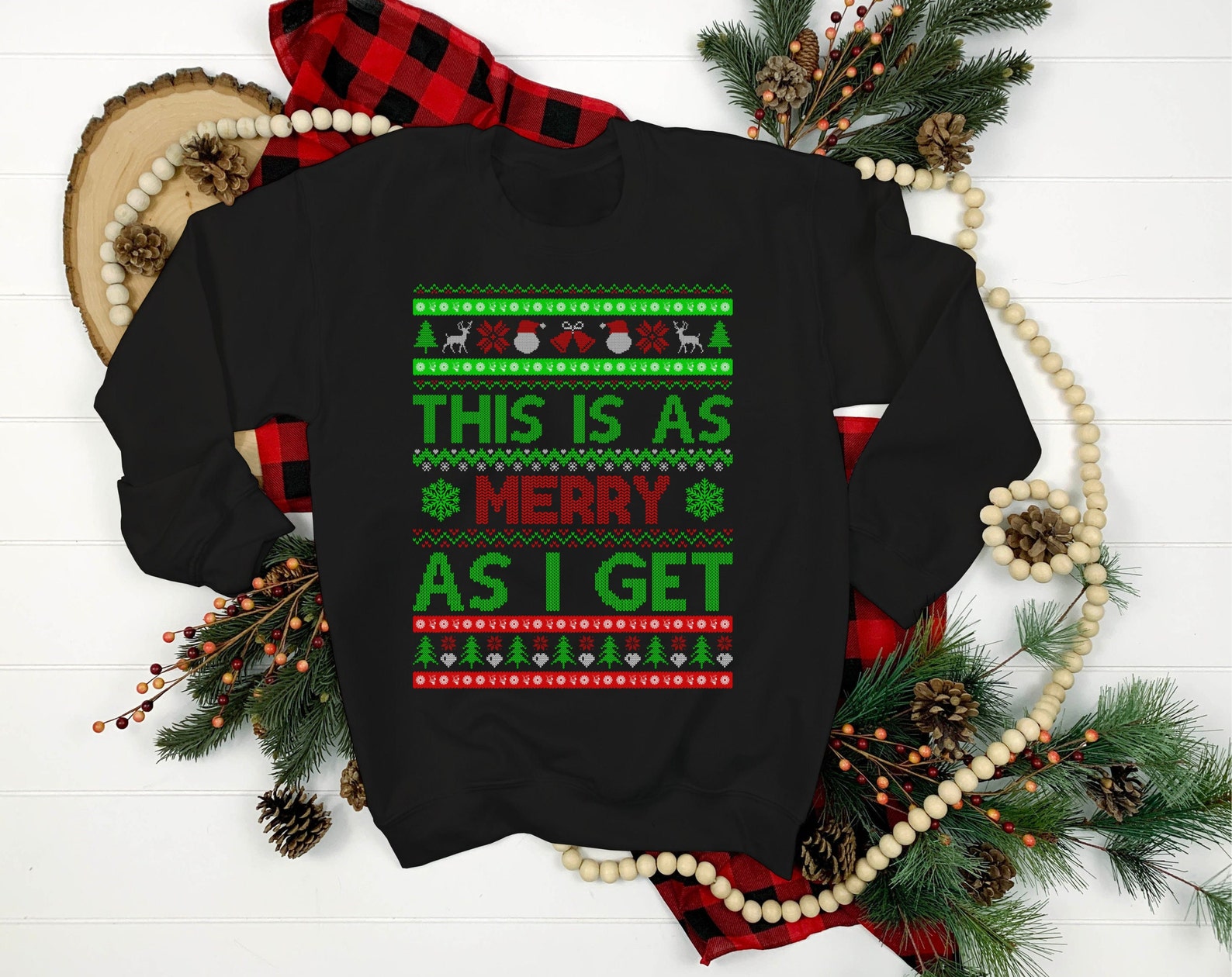 Ugly Christmas Sweater Funny, Tacky Christmas Sweater, Hilarious ...