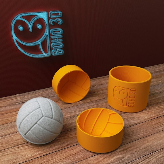 Spherical Volleyball Bath Bomb Mold Etsy