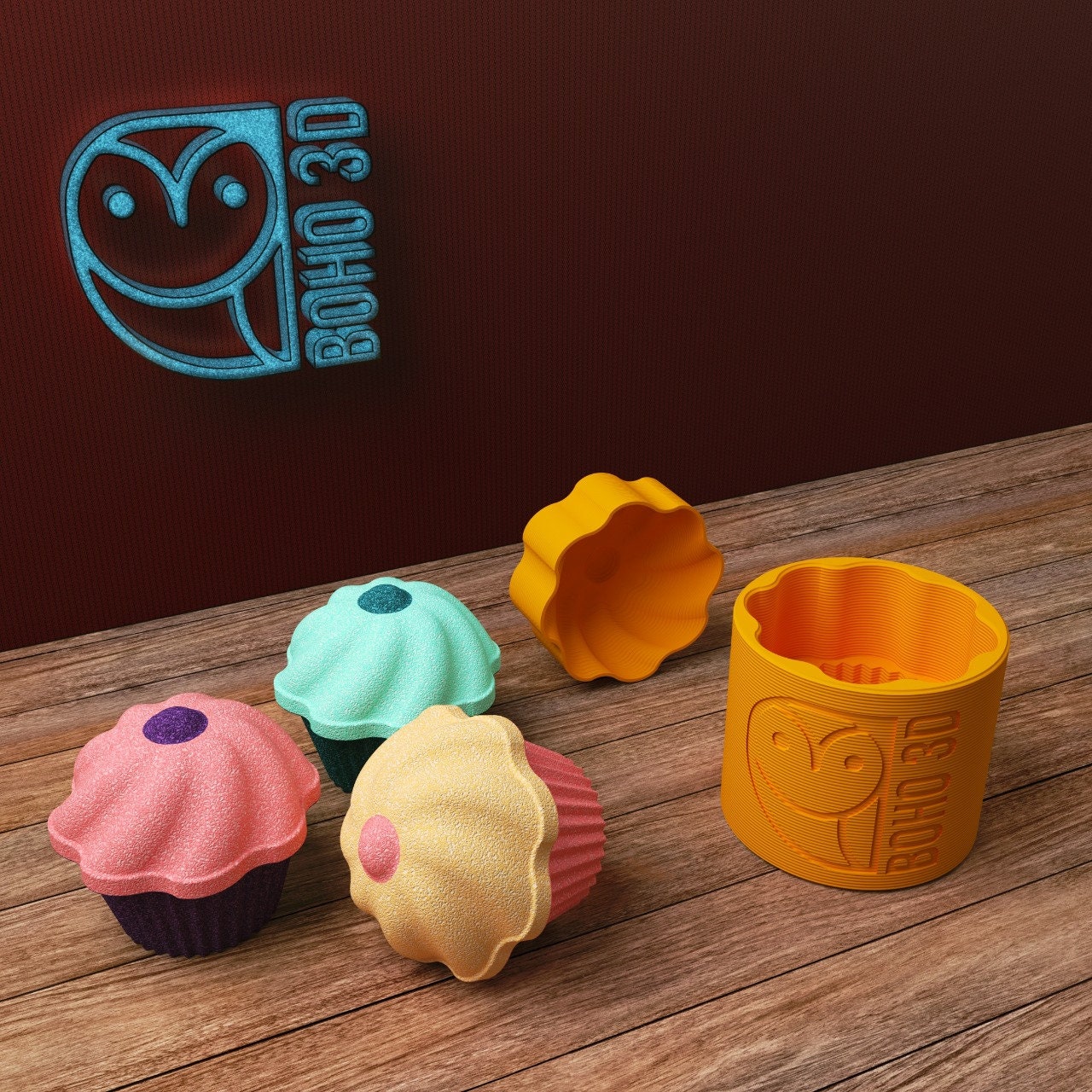 Plastic Cupcake Mold