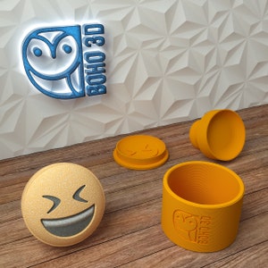 Laughing Emoji Bath Bomb Mold