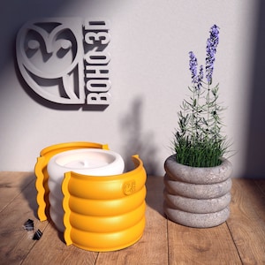 Silicone Mold for Concrete Planter
