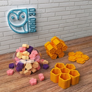 Mini Flower Pack Bath Bomb Mold
