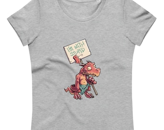 Women’s I'm with Stupid | D&D | DND | Dungeons and Dragons | Kobold