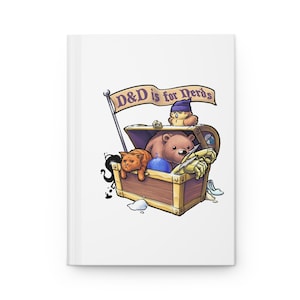 D&D is for Nerds Chest Notebook | DND | Dungeons and Dragons