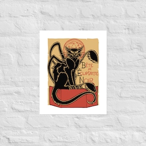 Le Displacer Noir Poster (not framed) | D&D | DND | Dungeons and Dragons