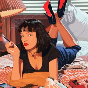 Mia Wallace 11&quot; x 17&quot;