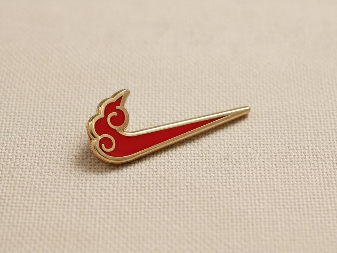Logo Swoosh Nike Employee 9+ Hundred Nike Shanghai Royalty-Free