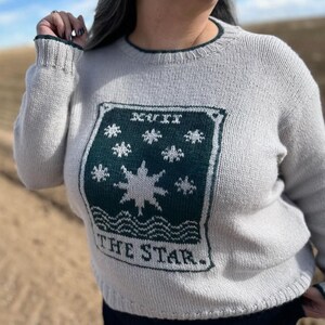 Tarot Crew Neck Cotton Sweater