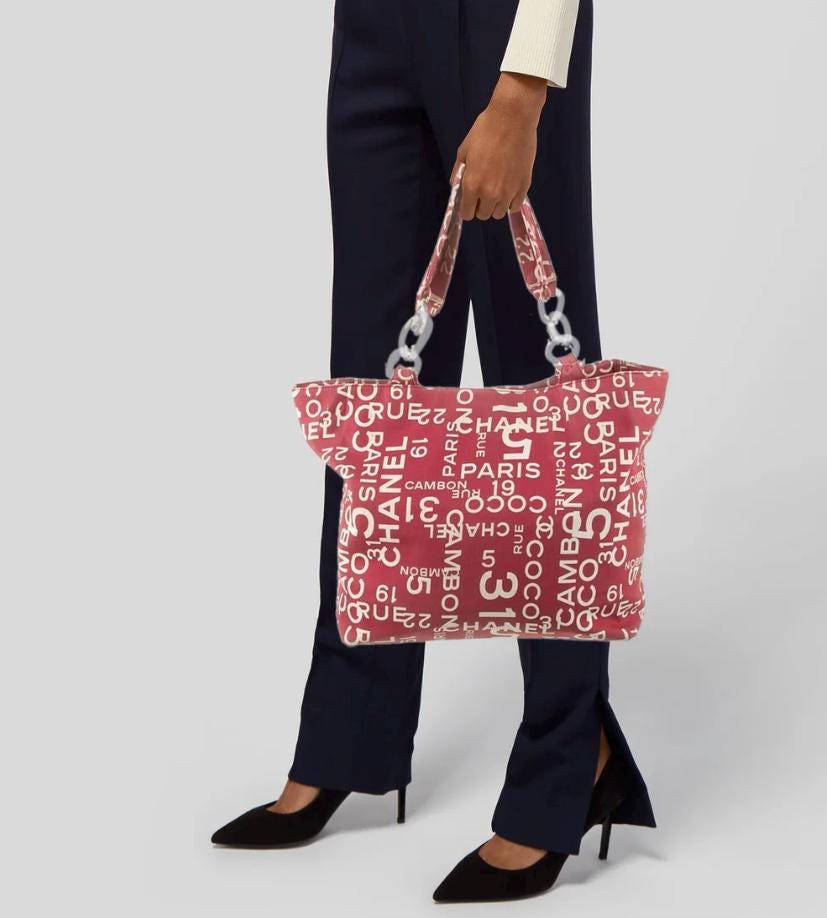 Chanel 31 tote hot sale
