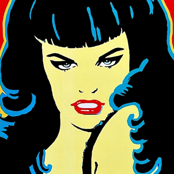 BETTIE PAGE art print, art, pop art, fetish, goth, punk, fashion, pin up, dom, 50s, photography, home, decor, retro, vintage, gift, prints