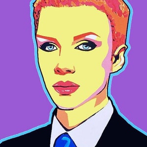 ANNIE LENNOX art print, art, pop art, fashion, eurythmics, 80s, music, pop music, movies, tv, home, decor, retro, vintage, gift, prints