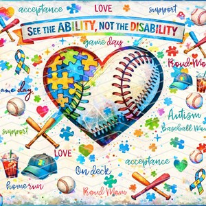 Fichier PNG d'emballage de gobelet pour maman de baseball autiste