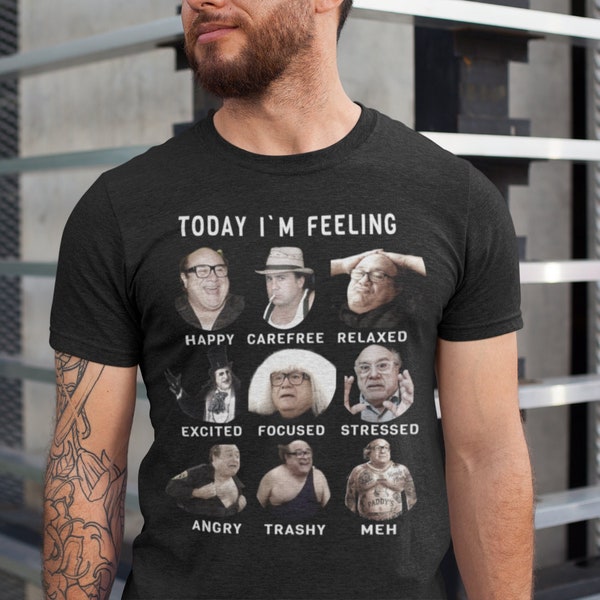 Danny DeVito Shirt, Danny DeVito Tshirt, Danny DeVito Gift, Danny DeVito Art, Frank Reynolds Shirt - Funny Feelings Gift