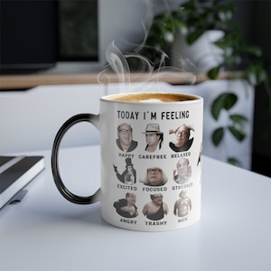 Danny DeVito Mug, Frank Reynolds Mug, Danny DeVito Gift, Danny DeVito Cup, Danny DeVito Autograph - 11oz Color Morphing Coffee Mug