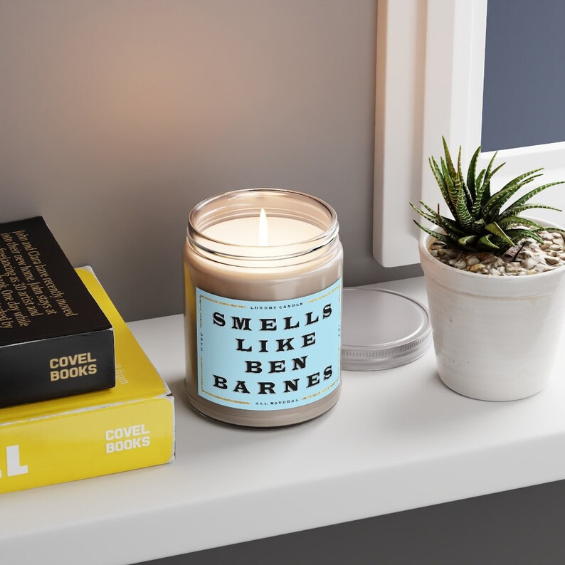 Ben Barnes Candle Smells Like Ben Barnes Soy Wax Etsy