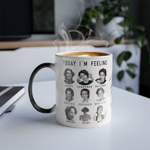 Timothee Chalamet, Timothee Chalamet Mug, Timothee Chalamet Gifts, Timothee Chalamet Cup - 11oz Color Morphing Coffee Mug