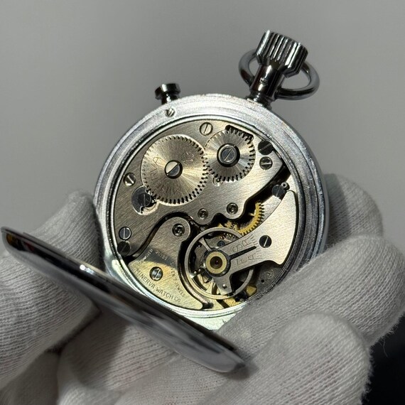 Vintage Minerva Swiss Stopwatch 7 Jewels Mechanical M… - Gem