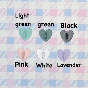 Heart phone grip add-on / phone charm sticker / phone charm adhesive / phone sticker