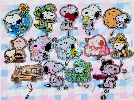 kawaii shaker belt clip badge reel / retractable cord