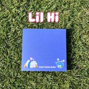 kawaii post it / memo pad / post-it pad / cute duck stationery / work swag / note pad