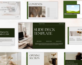 Luxe Webinar Slide Deck Template: 175 Presentation Slides (MRR PLR Resell Rights)