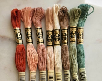 The Bungalow Palette - Embroidery Floss Thread Pack