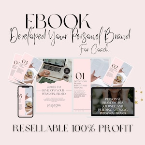 Personal Branding Guide: Small Business Brand Kit (Canva Template)