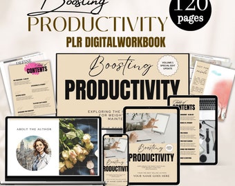 Steigerung der Produktivität PLR Ebook: Canva Templates für Coaches