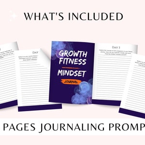 Fitness Mindset Coaching Program: DFY Ebook + Journal (Canva Template) image 2
