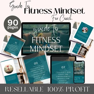 Fitness Mindset Coaching Program: DFY Ebook + Journal (Canva Template) image 10