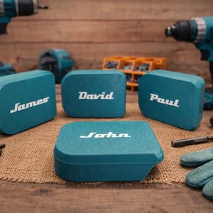 3D Printed Personalized Battery Covers for Makita 18V Power Tool Batteries