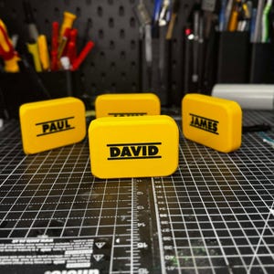 3D Printed Personalized Battery Covers for Dewalt 18V /54V Power Tool Batteries