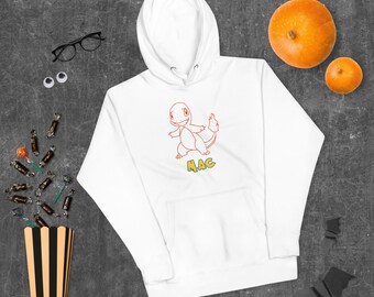 Charmander Hoodie - Etsy