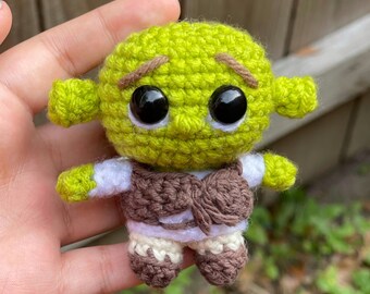 Shrek Mini Funko Crochet Amigurumi Doll
